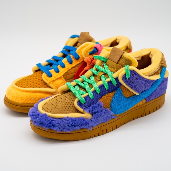 Size 9 - Nike Cactus Plant Flea Market Dunk Low Swamp Sponge Psychic Purple CPFM - Picture 1 of 13